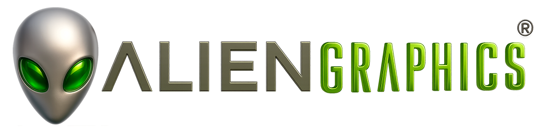 logo aliengraphic 3d 